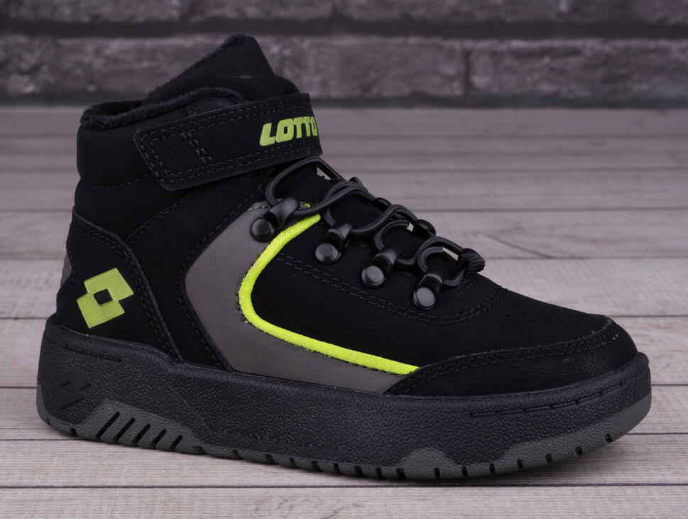 Buty zimowe dziecięce ocieplane Lotto JABSTER FUR K