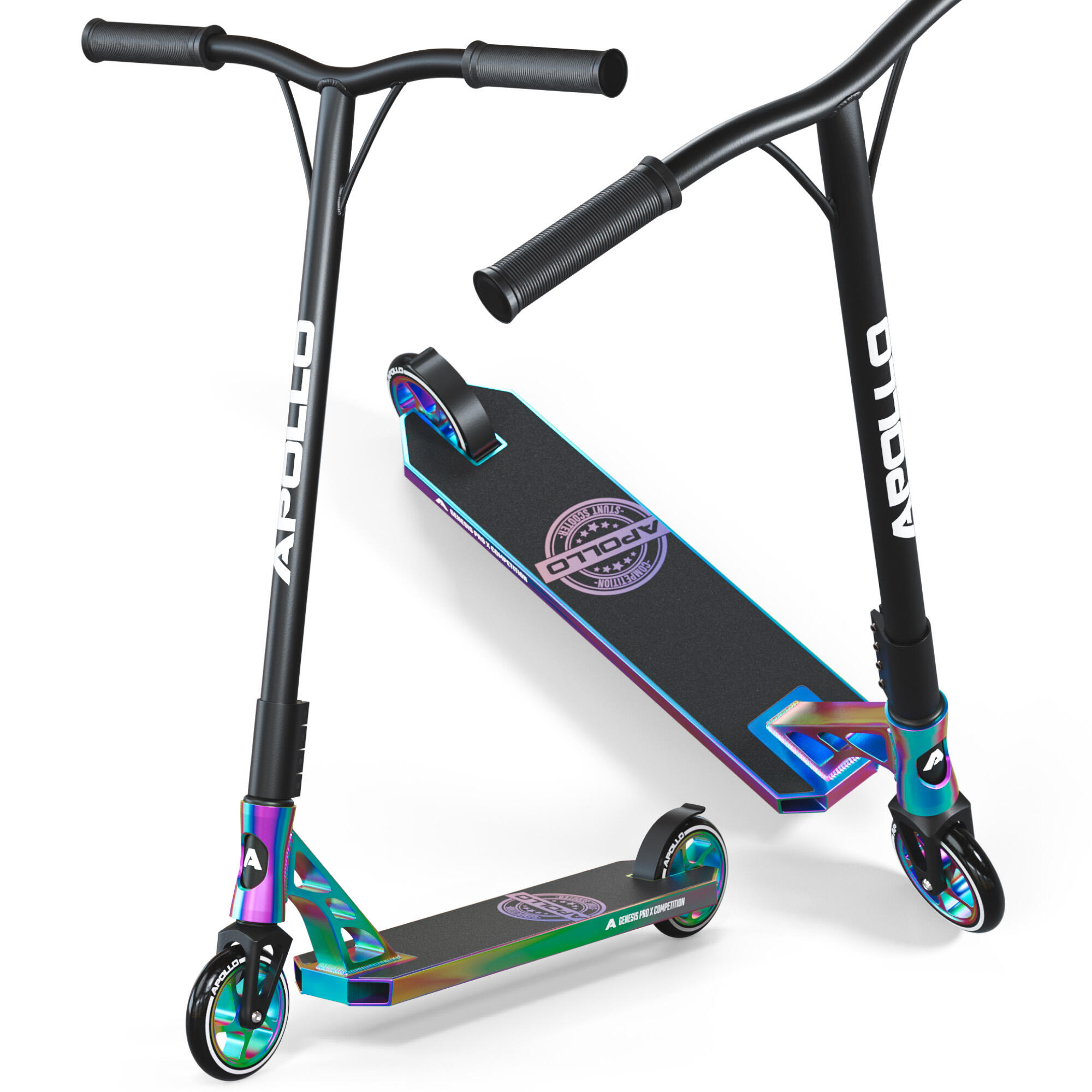 multicolore / noir
