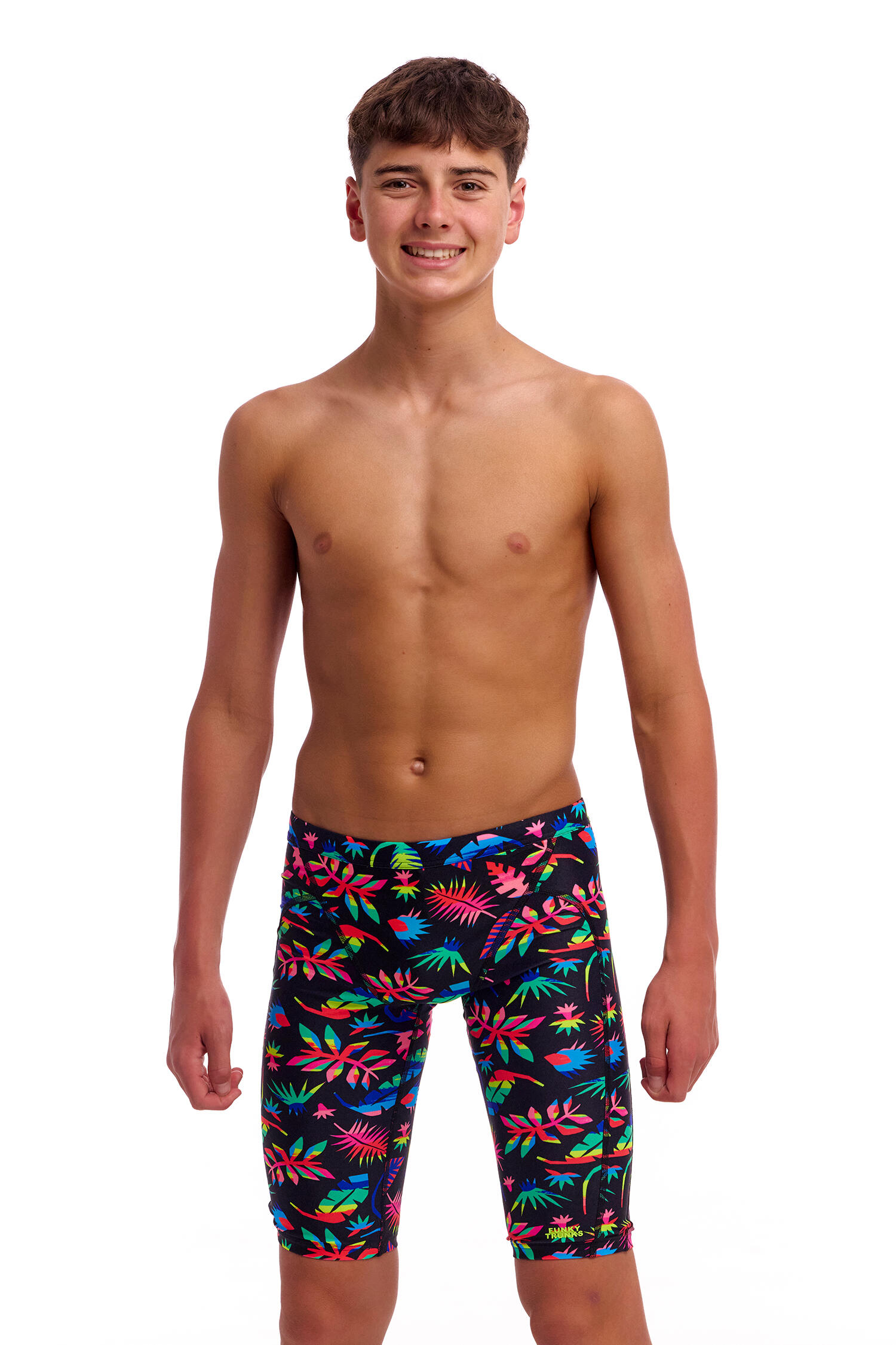 Spodenki FUNKY TRUNKS Lost Leaf - jammery chłopięce 7/7