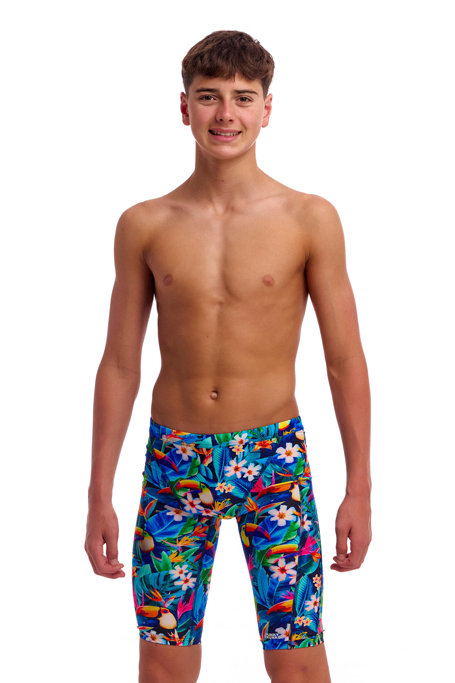 Spodenki FUNKY TRUNKS Birdie Wordie - jammery chłopięce 7/7