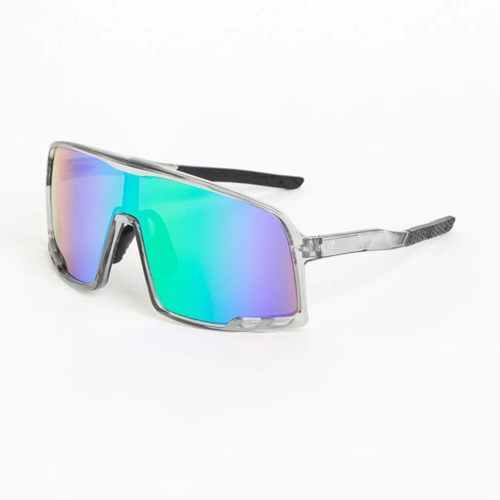 CHPO Brand Sunglasses Henrik Transparent Grey Rainbow Mirror 2/7