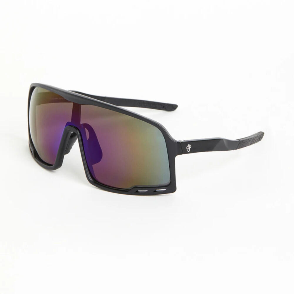 CHPO Brand Sunglasses Henrik Black Blue Mirror 2/7