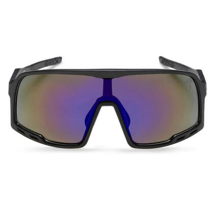 CHPO Brand Sunglasses Henrik Black Blue Mirror
