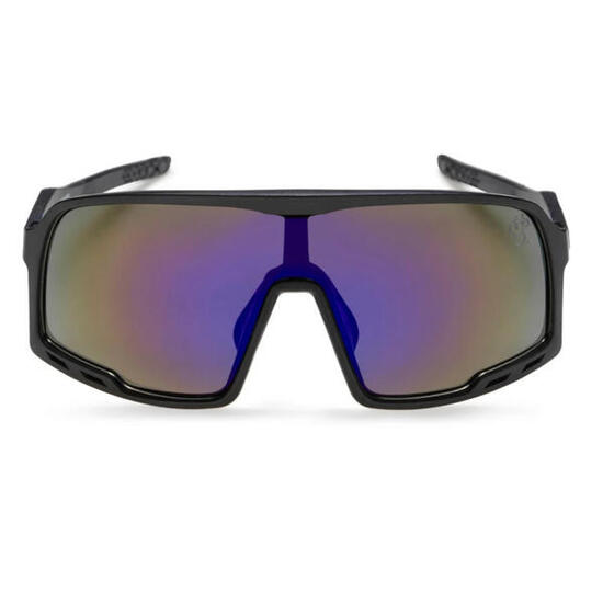 CHPO Brand Sunglasses Henrik Black Blue Mirror