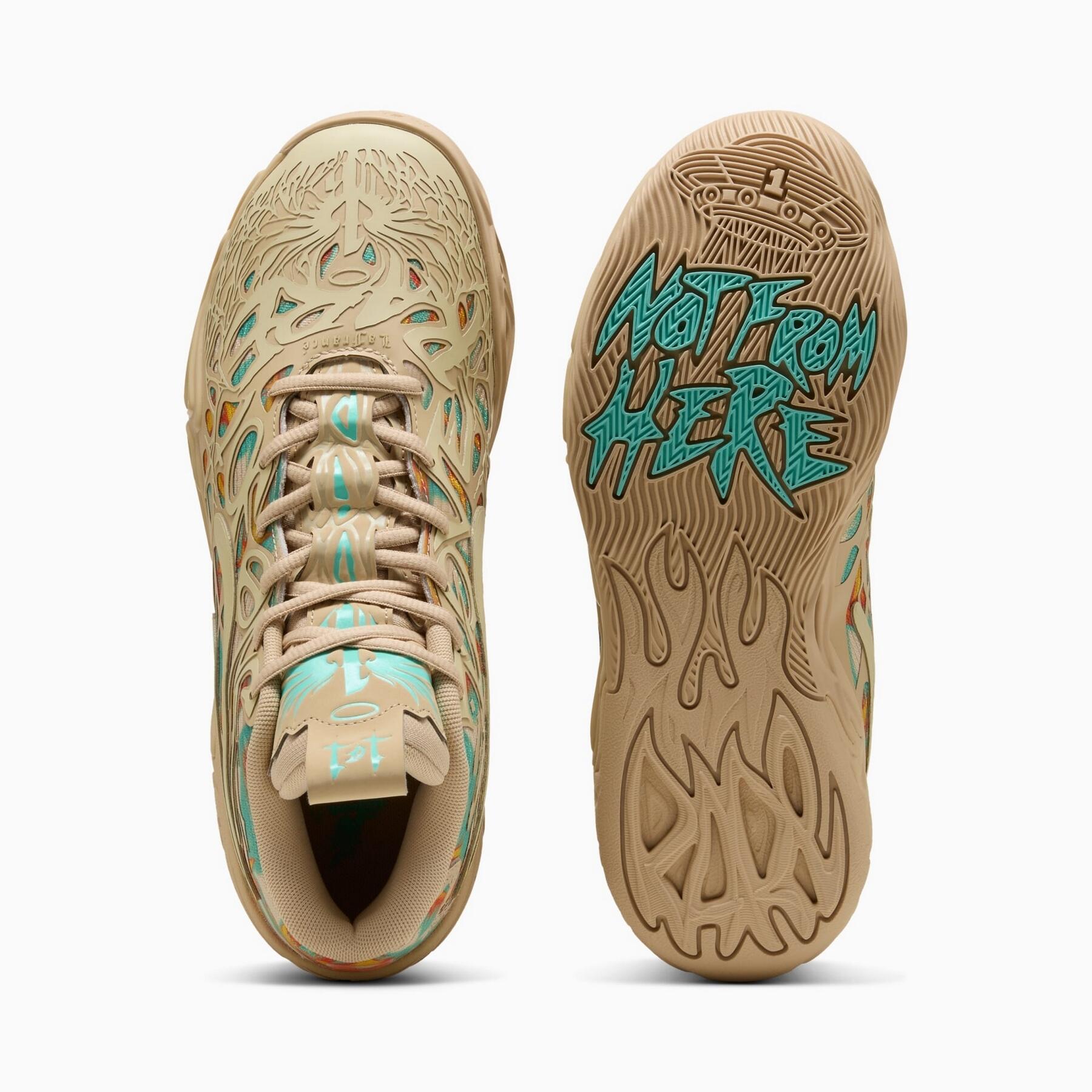 Zapatillas de baloncesto Puma modelo 312209-01 para unisex 3/7
