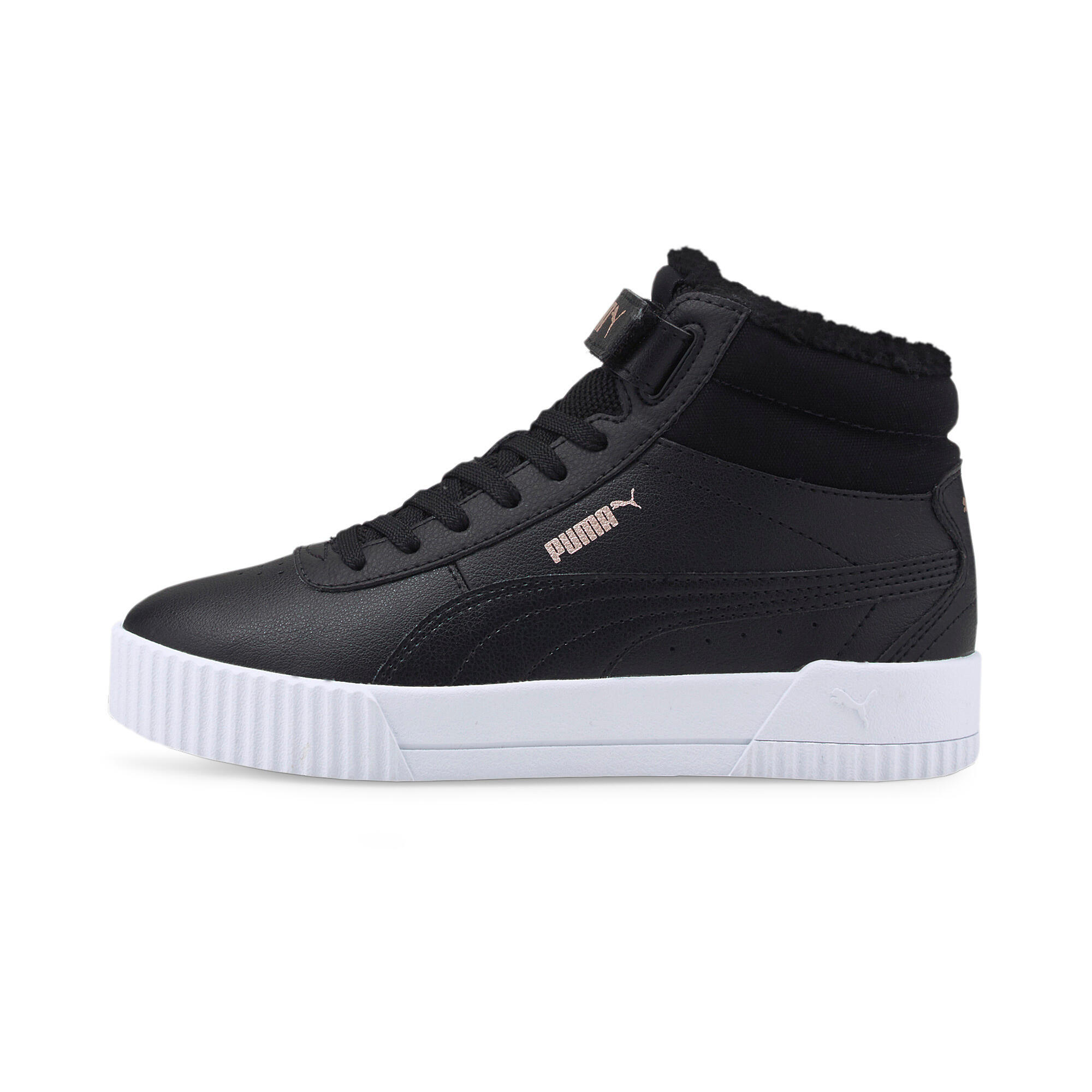 Chaussures universel enfants Puma Carina Mid Fur 2/7