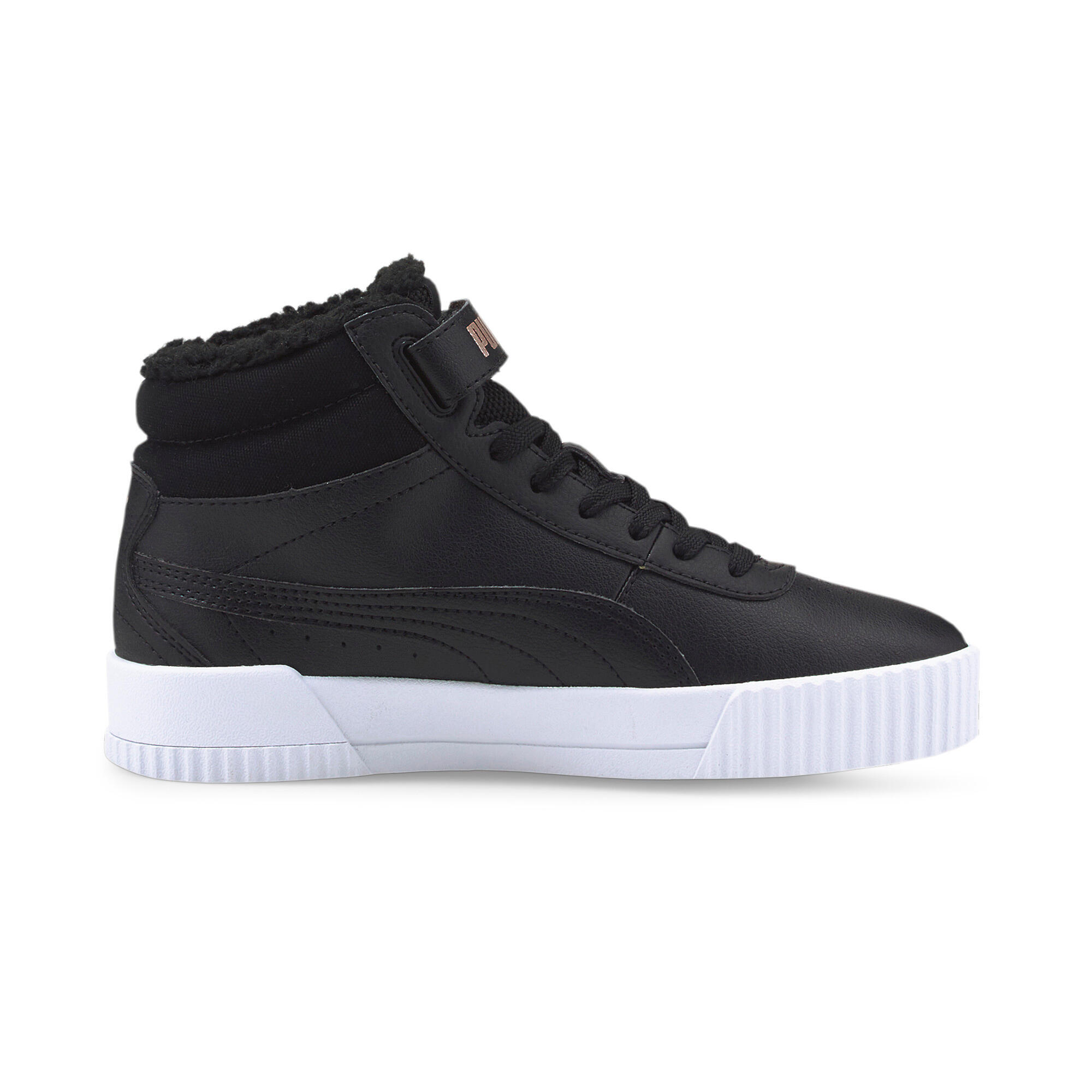 Chaussures universel enfants Puma Carina Mid Fur 4/7