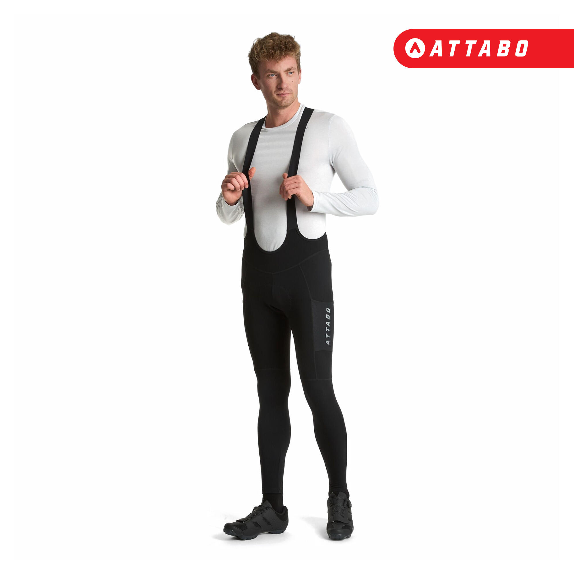 Pantalones de ciclismo para hombre ATTABO OFREE CARGO térmicos 2/5