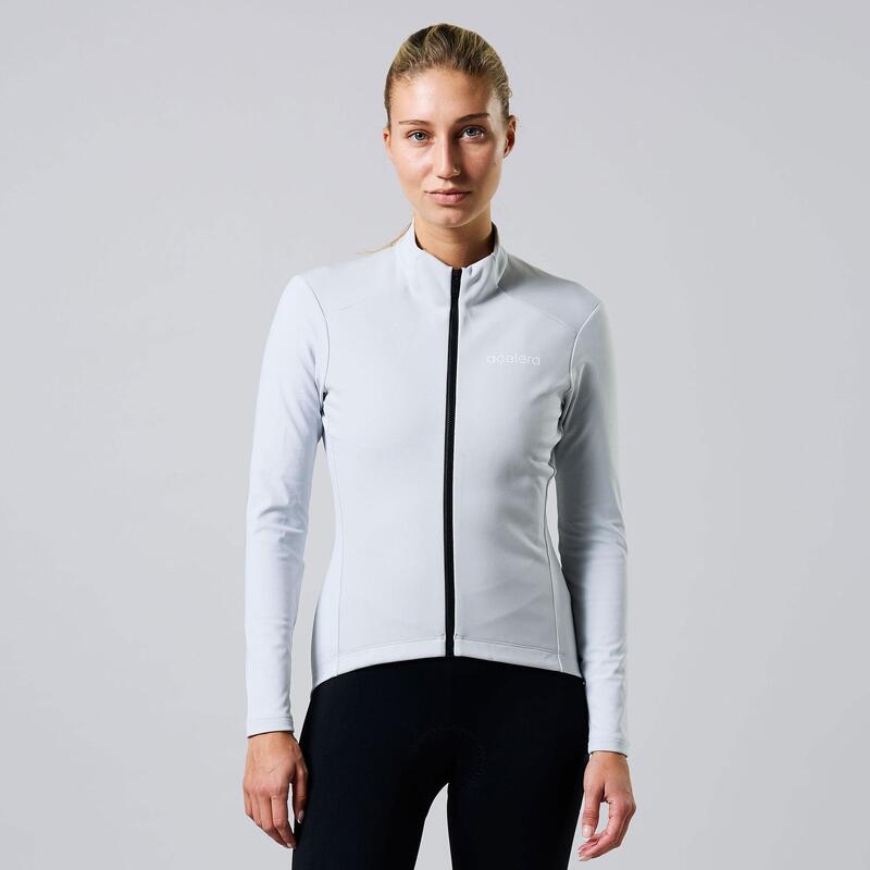 Intermediate Dámský termo fleece dres dlouhý rukáv větruvzdorný