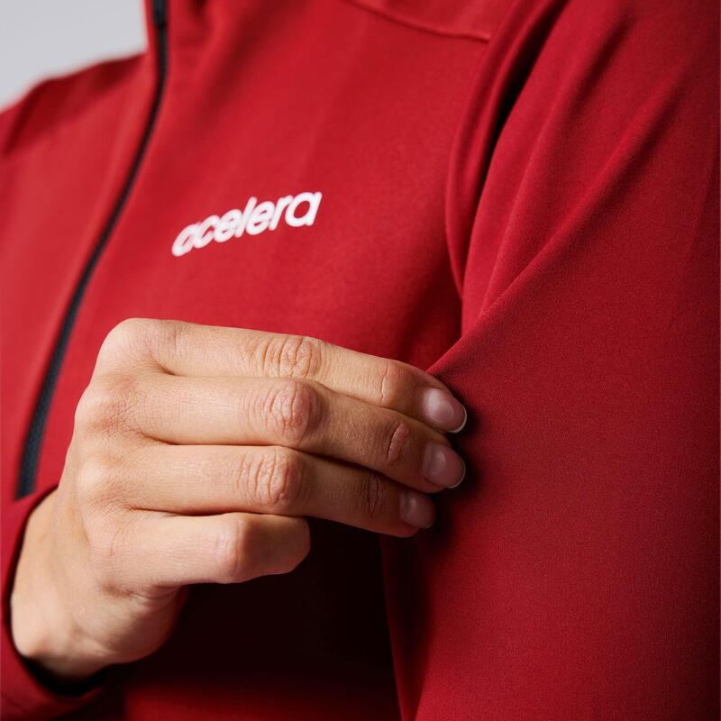 Intermediate Femei Jersey Termo Fleece Ciclism Mânecă lungă Rezistent la vânt