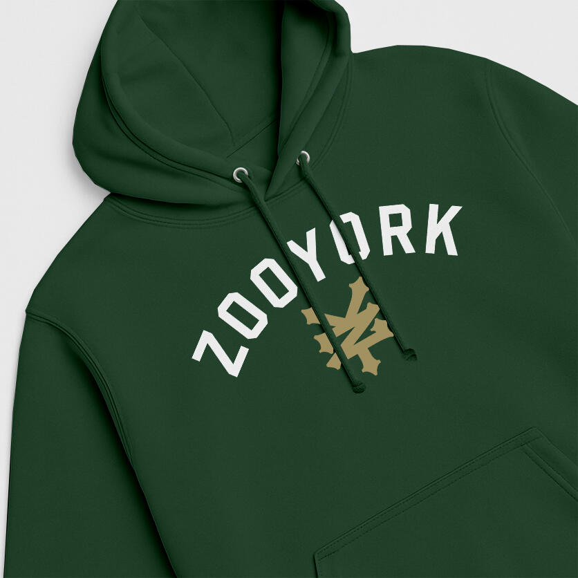 Zoo York Standard Hoodie - Bottle Green | Decathlon