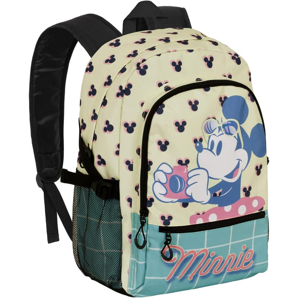 Mochila Doble Compartimento Fight Fan Minnie Mouse Cheese 3/3