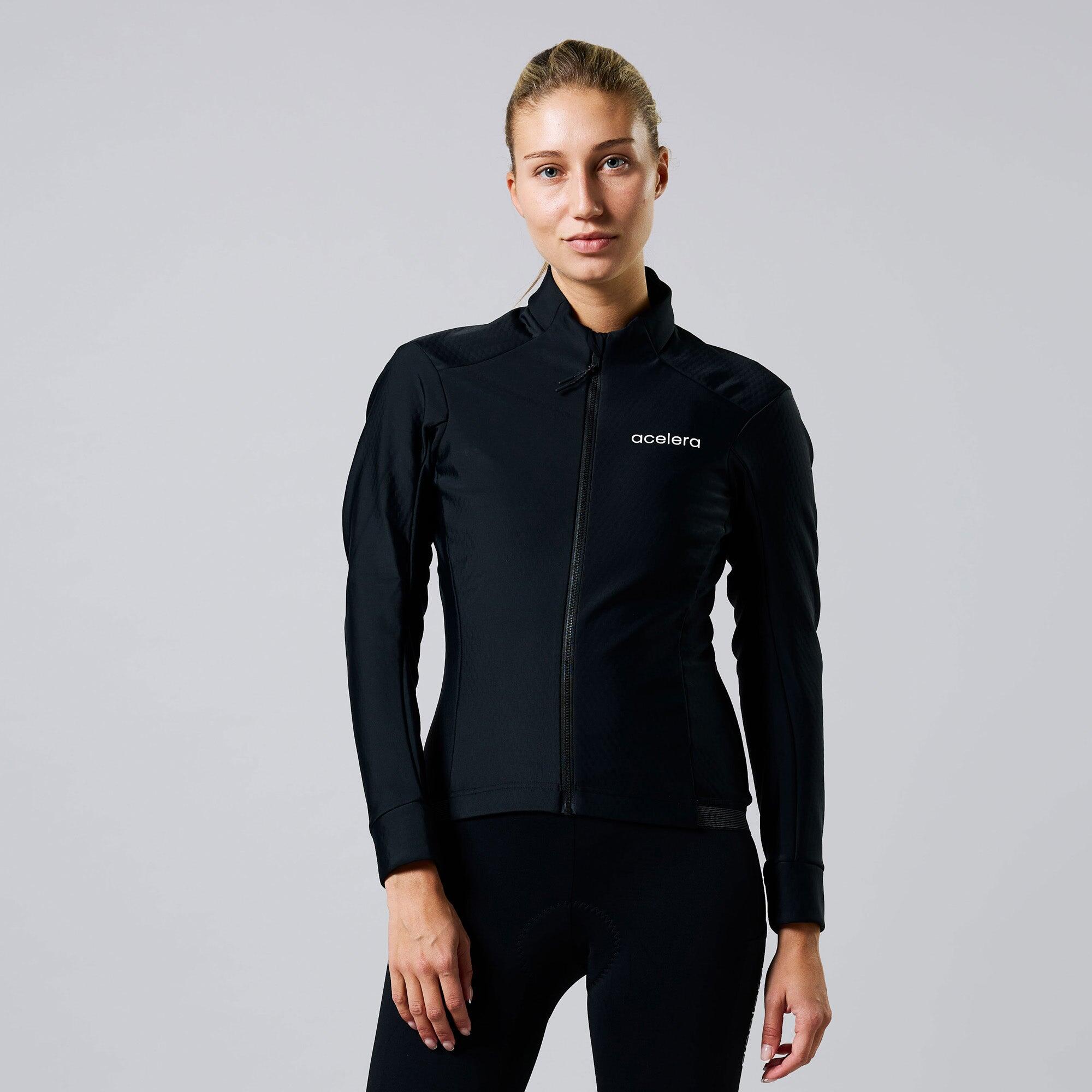 Acelera - Veste Vélo Route Hiver Femme - Imperméable - Coupe-vent – Vêtements De Vélo - Veste 3 En 1 - Noir - 48 Xl - Decathlon