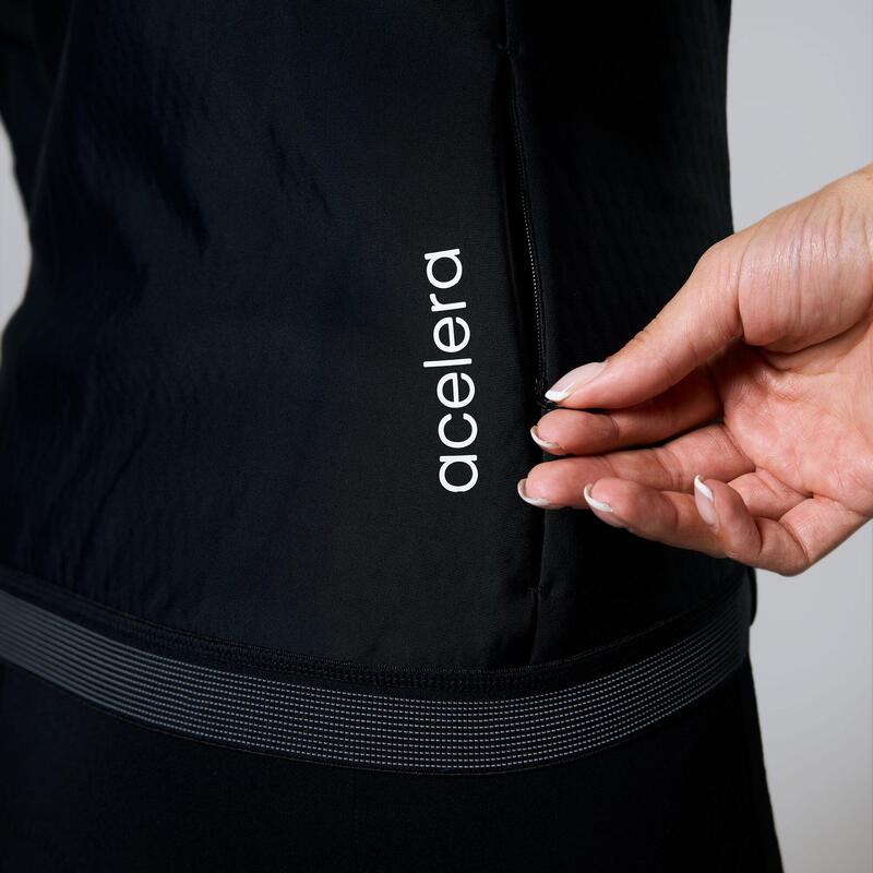 Intermediate Femei Jachetă iarnă adâncă Termo Ciclism Jersey Impermeabil Vânt