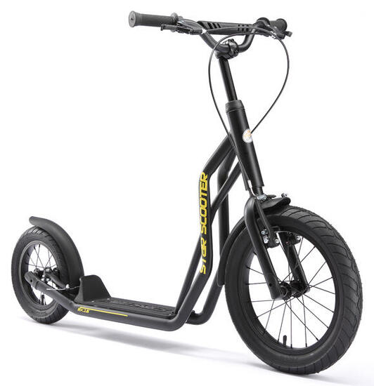 Monopattino con grandi ruote 16" per bambini 8 anni pneumatici ad aria Mixed