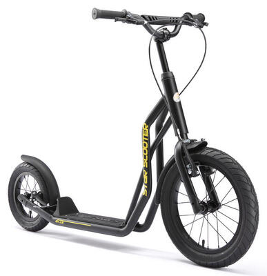 Monopattino con grandi ruote 16". per bambini 8 anni. pneumatici ad aria. Mixed