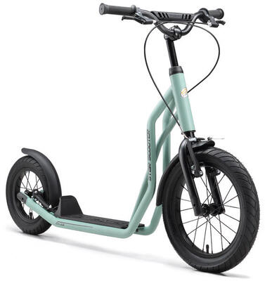 Monopattino con grandi ruote 16" per bambini 8 anni pneumatici ad aria Mixed