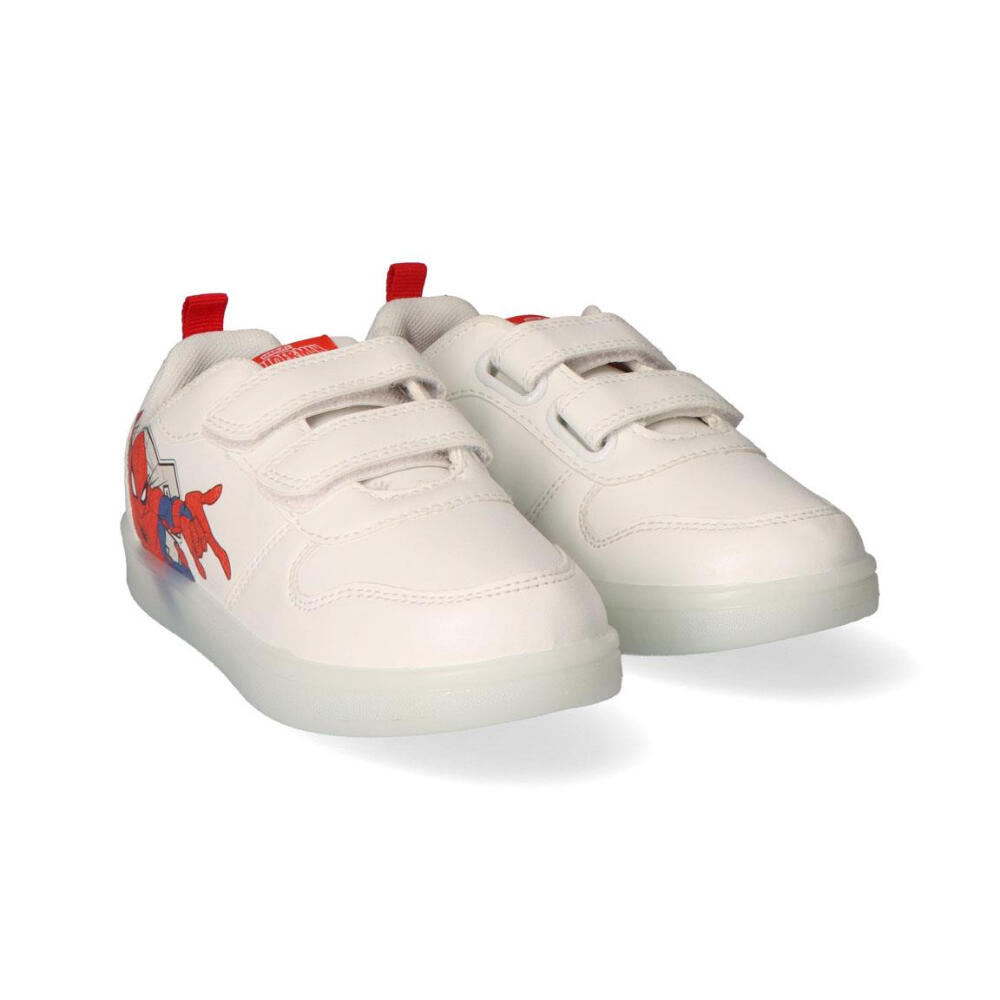 Zapatillas Deportivas Suela PVC Spiderman Crawler Blanca Niño 2/3