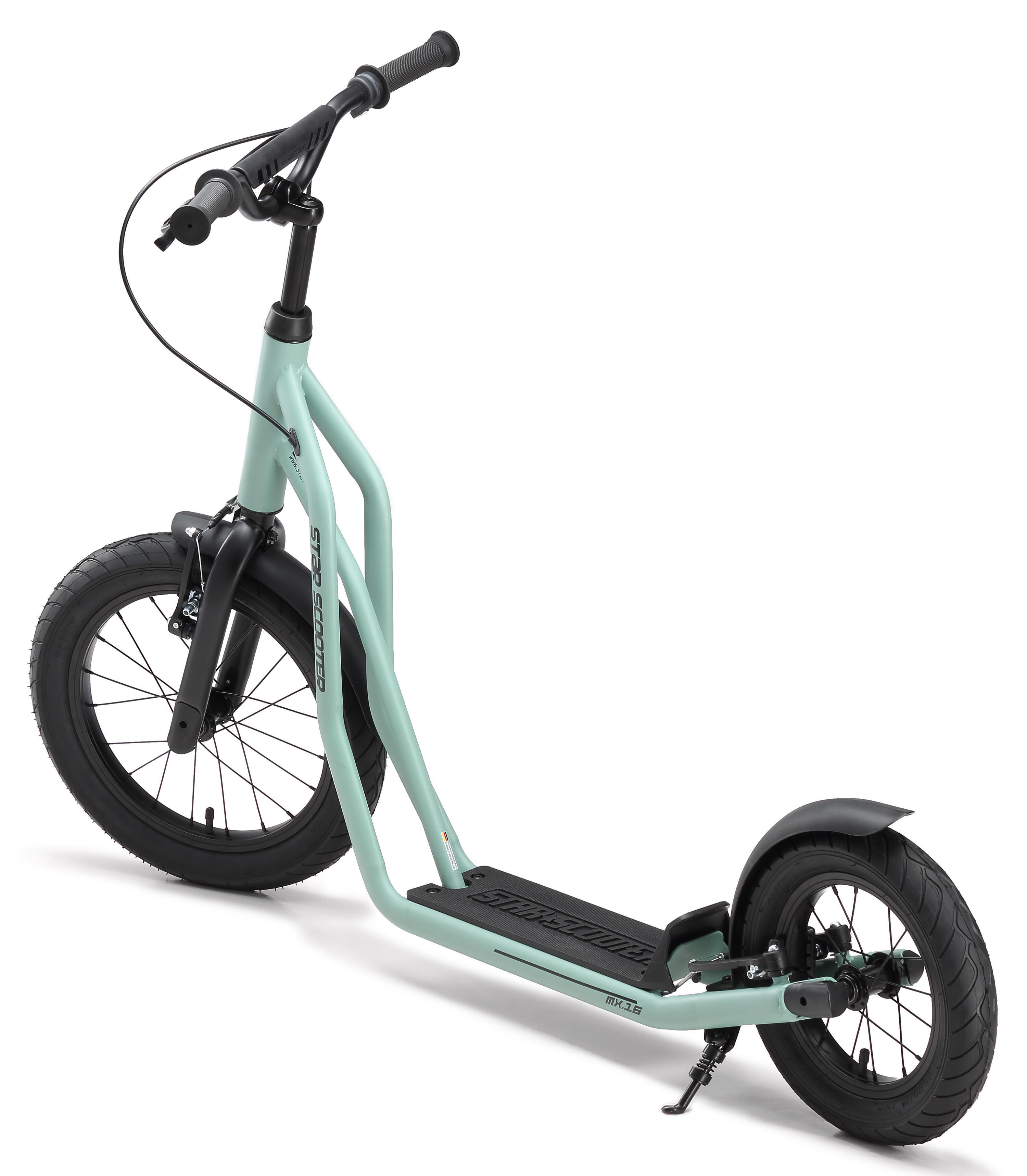 Trottinette grandes roues 16", pour enfants de 8 ans, pneus gonflables, Mixed 4/7