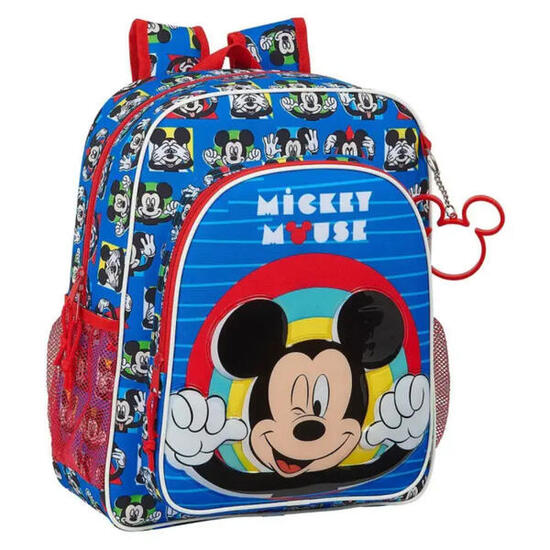 Mochila Junior Adaptable A Carro Mickey Mouse Me Time