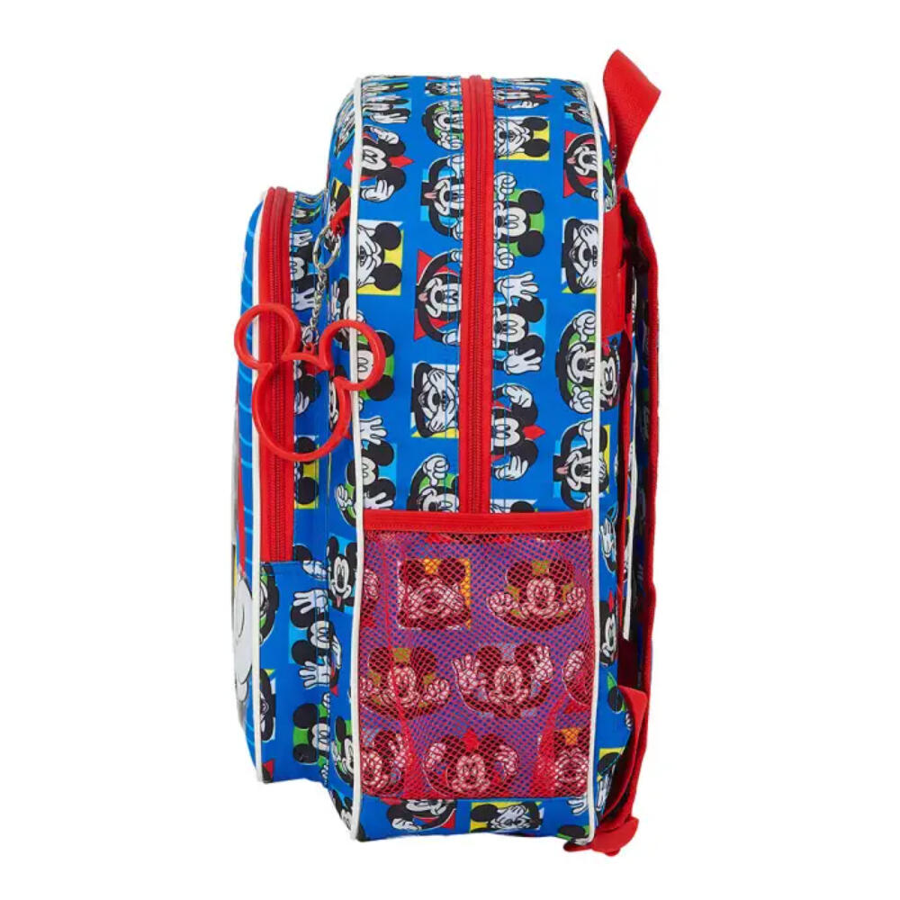 Mochila Junior Adaptable A Carro Mickey Mouse Me Time 3/3