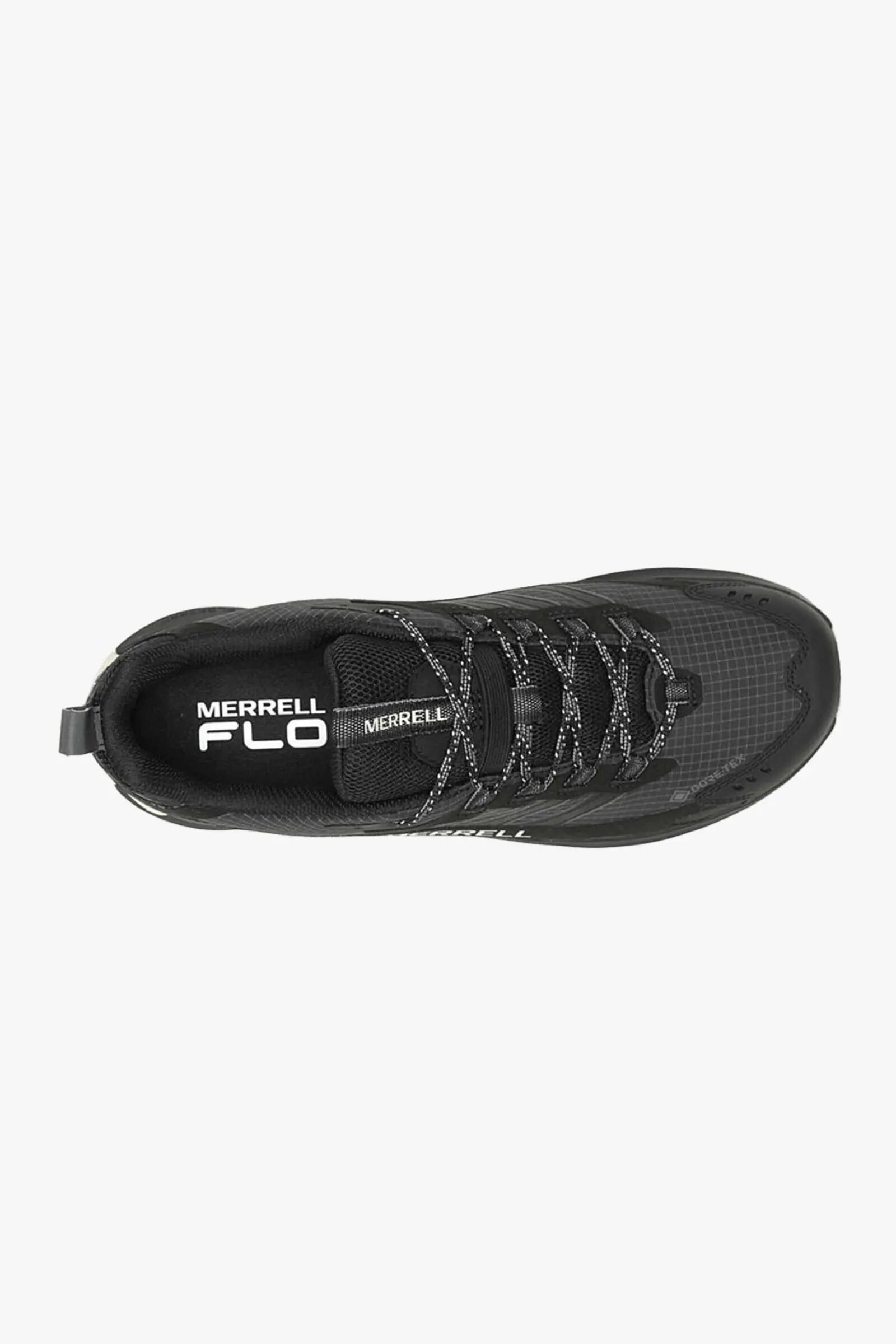 Sapatos de trekking Merrell modelo J037525-BLACK para homem 5/5