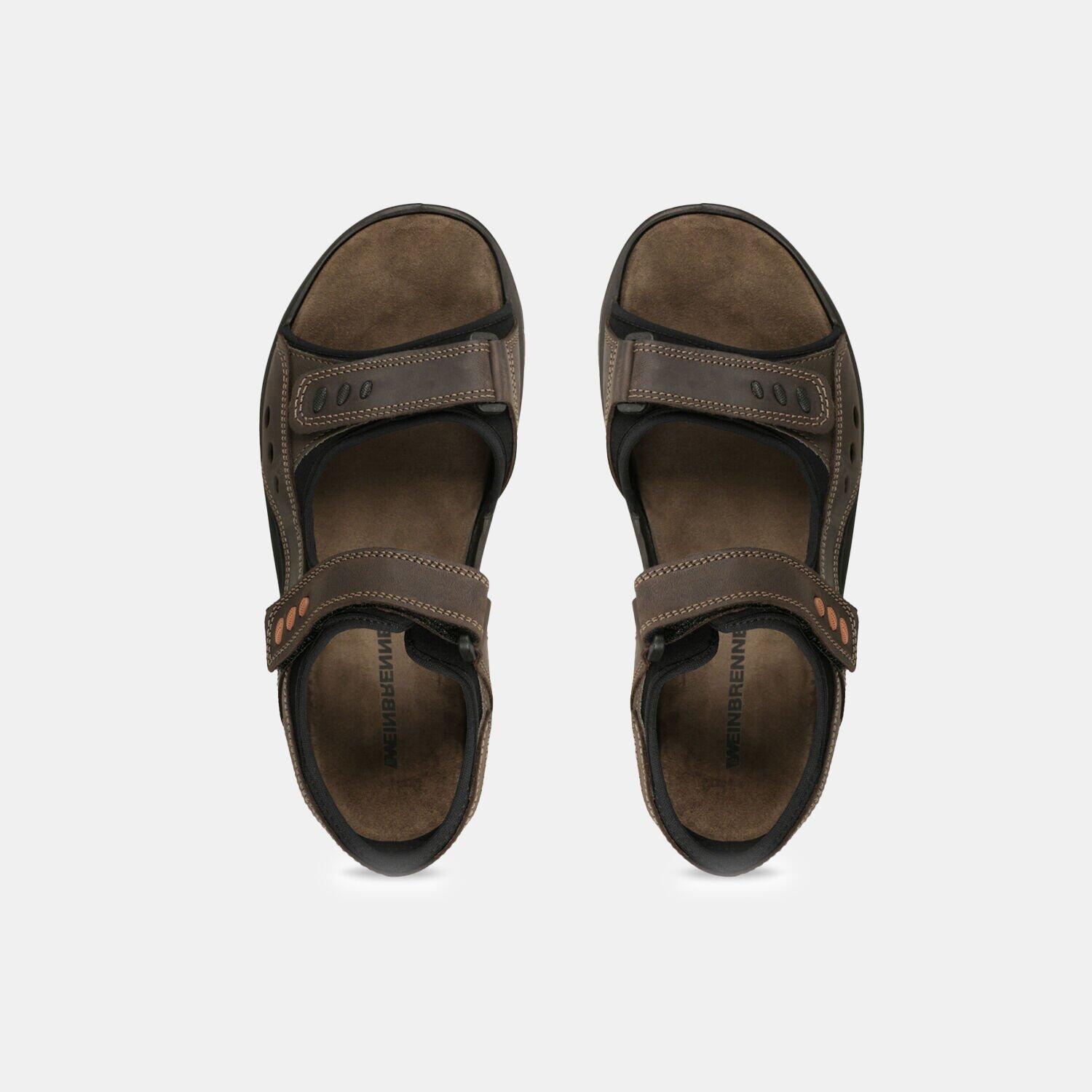 Sandali da uomo Weinbrenner in nubuck 3/5