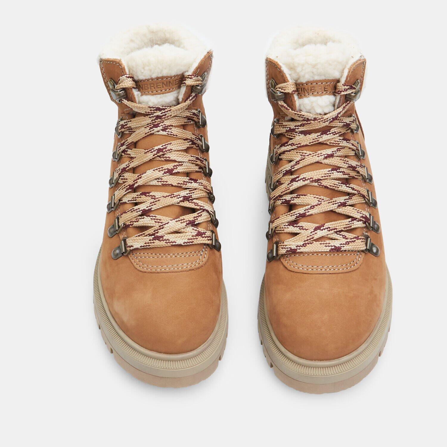 Boots pour femme en cuir nubuck et teddy Weinbrenner 4/5