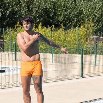 Boxer Squba Training Homme Orange