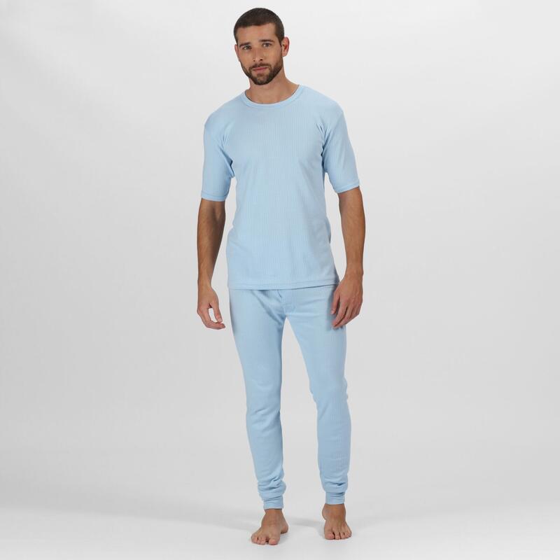 Mens Thermal Underwear Long Johns (Blue)