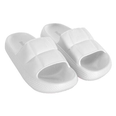 Bubble gum softee-slippers wit