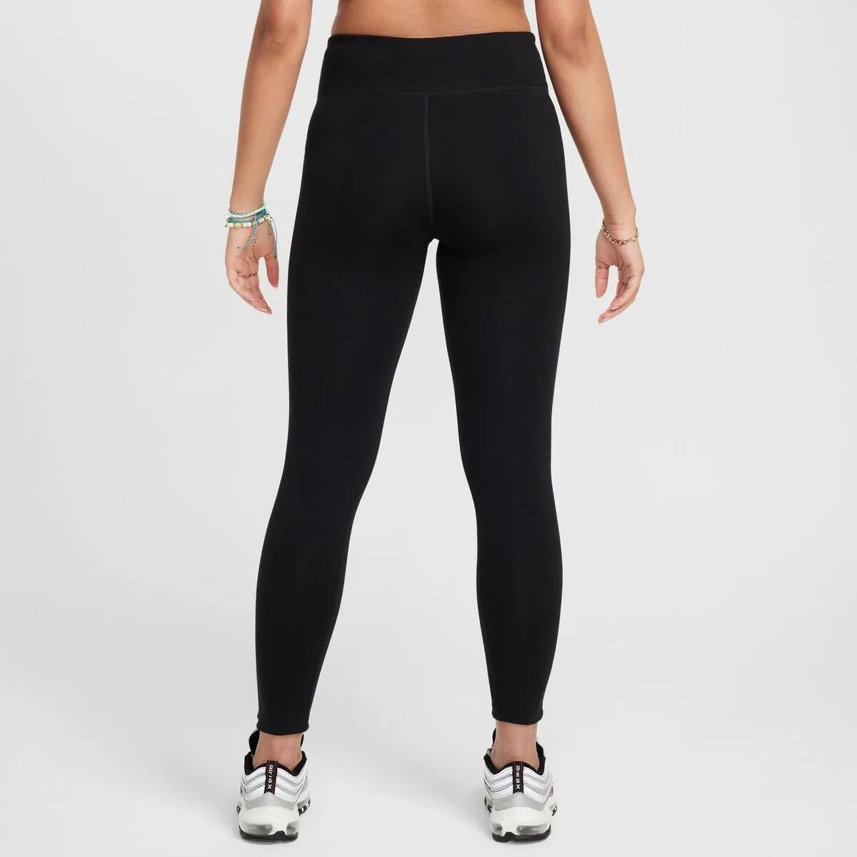 Leggings Casual Niña Nike Sportswear Classic Girls High  FZ5583-010 Negro 2/3