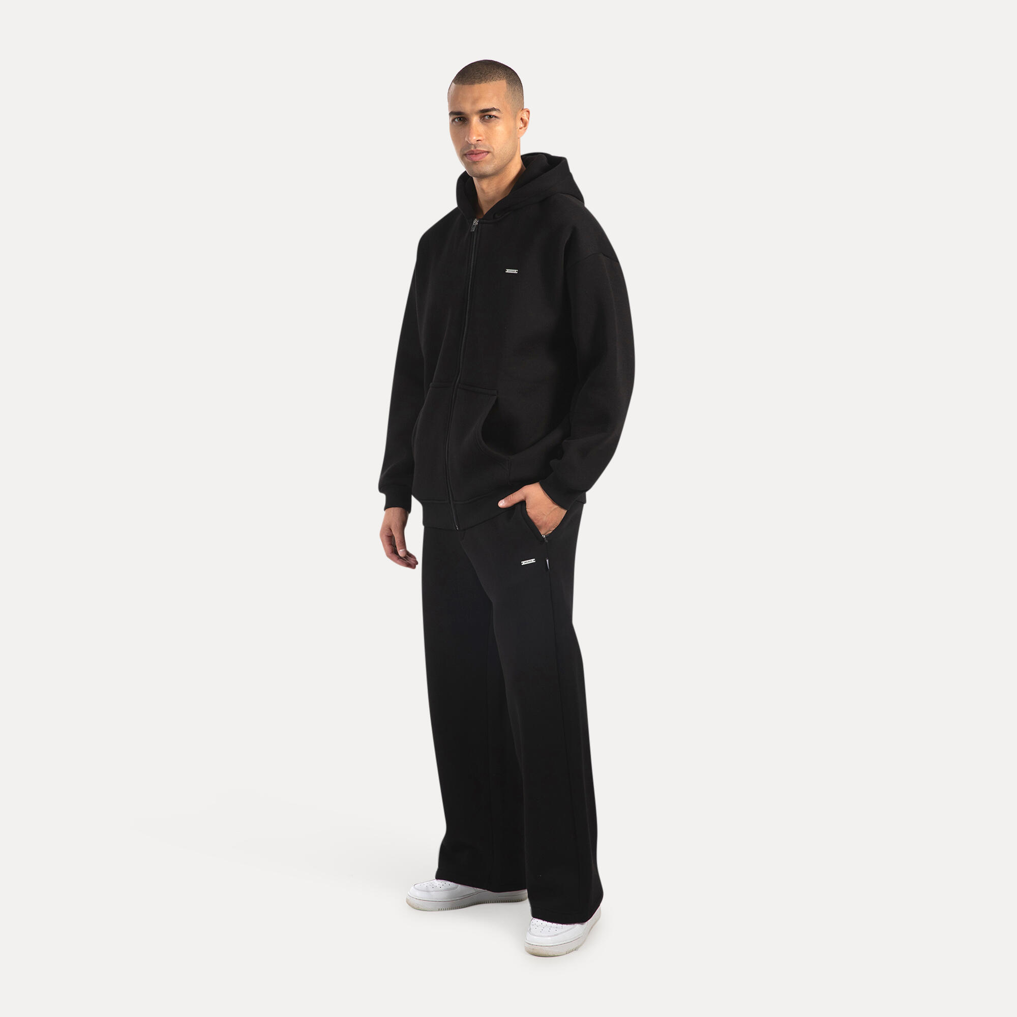 Herren Jogginghose Brayan Schwarz 3/5
