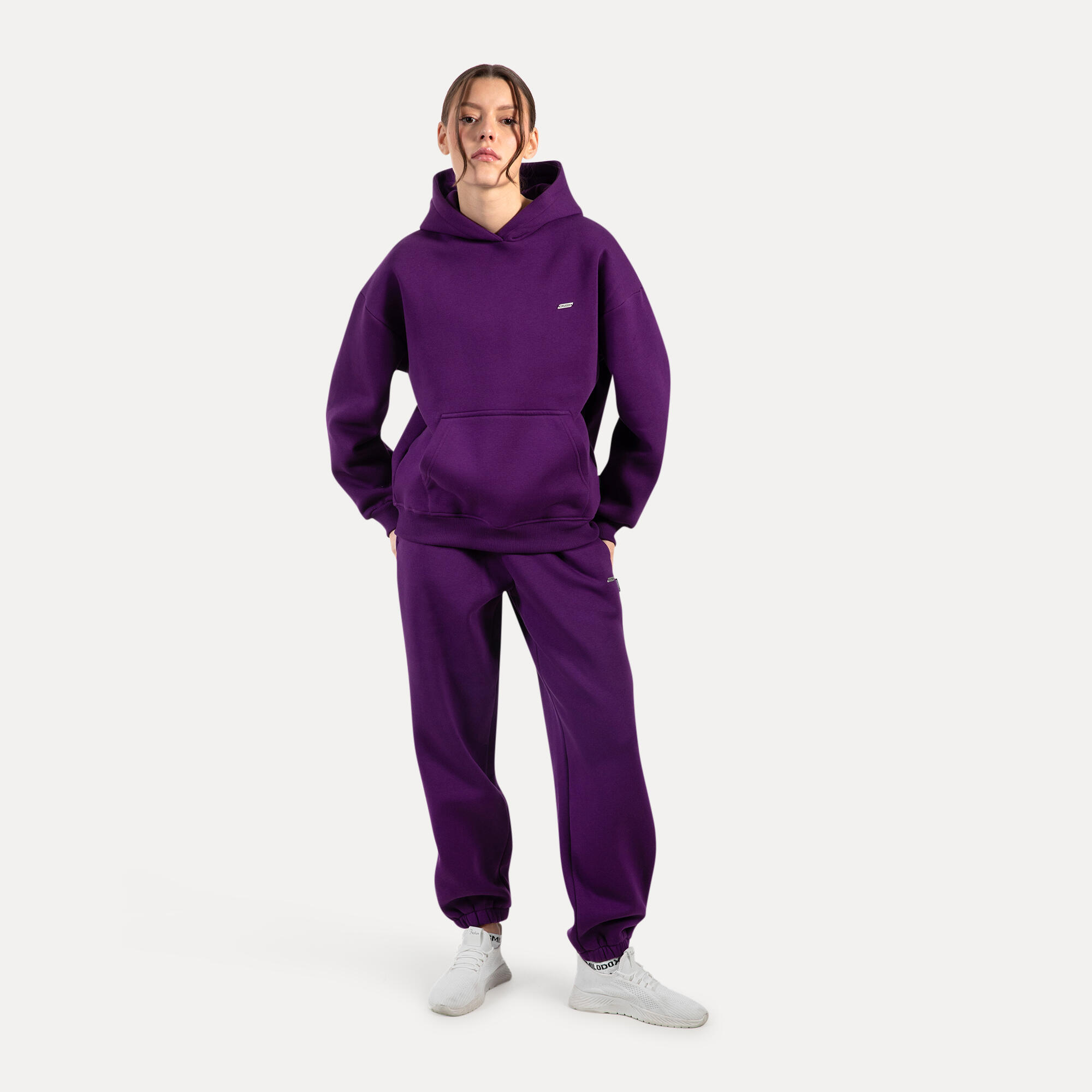 Damen Jogginghose Laurena Lila 3/5