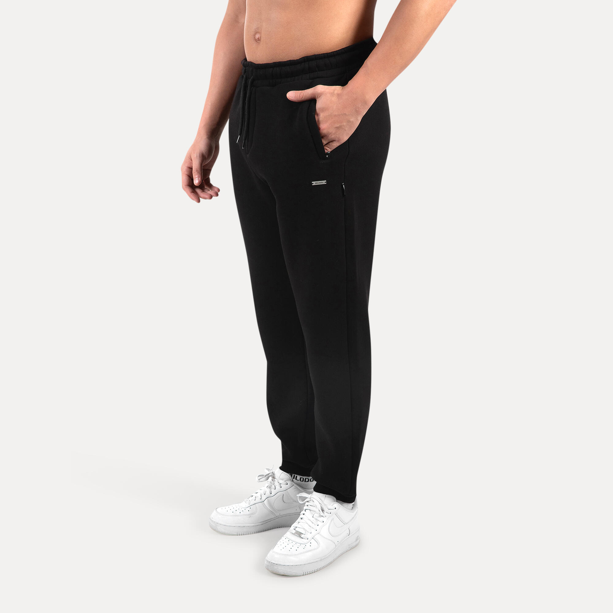 Herren Jogginghose Ilyas Schwarz 2/6