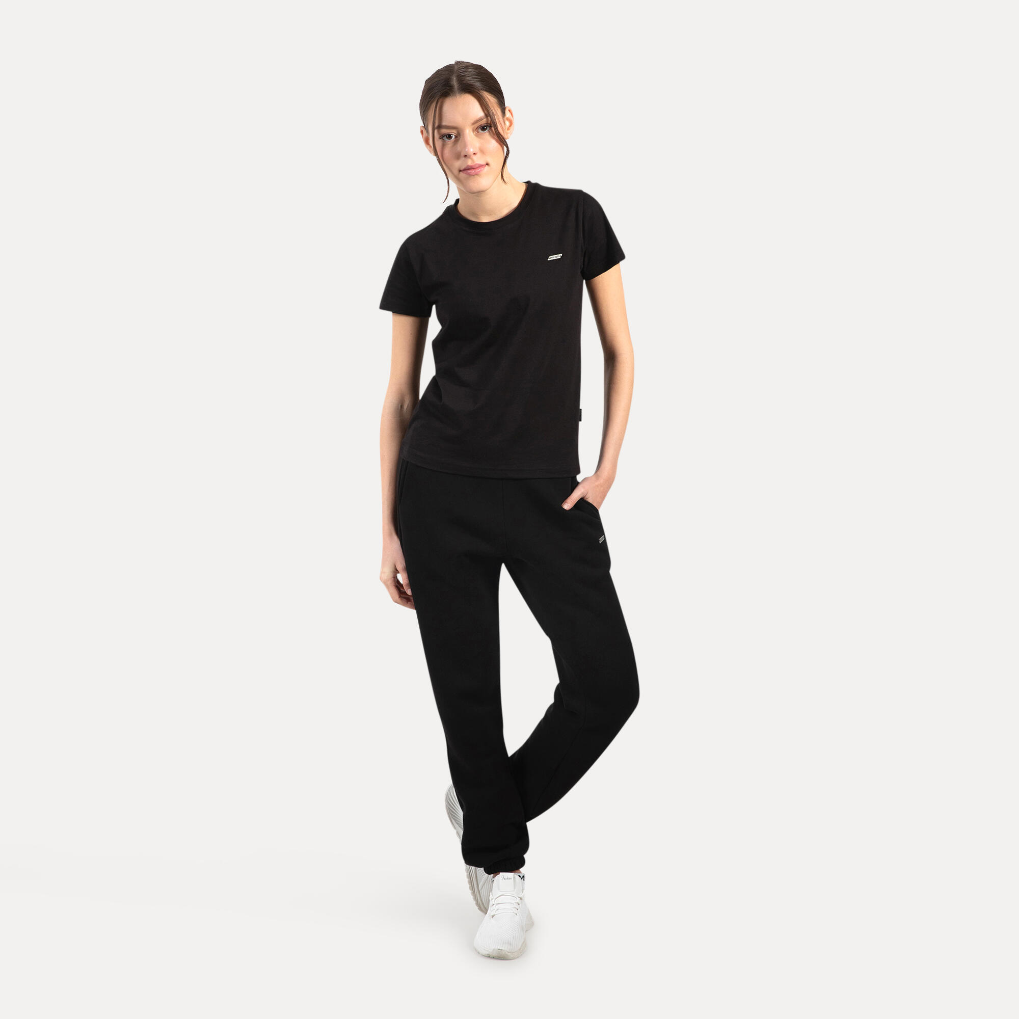 Damen Jogginghose Laurena Schwarz 3/5
