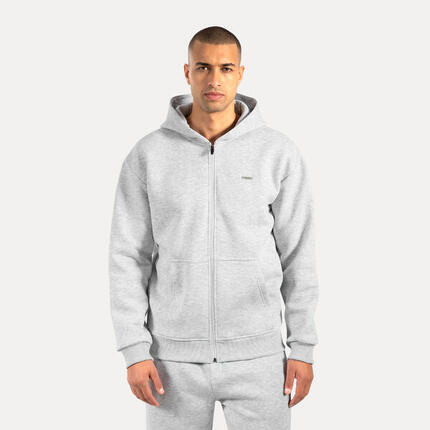 Herren Zip Hoodie Ilyas Schwarz