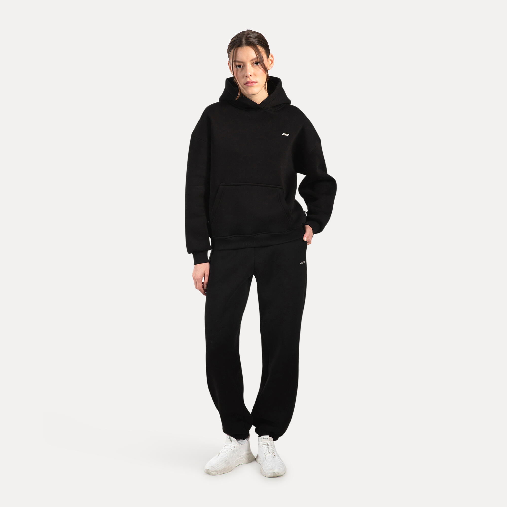 Damen Hoodie Lyanna Schwarz 3/5