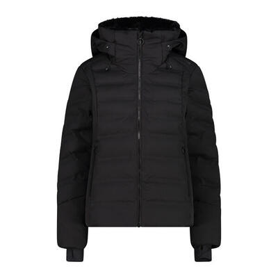 Skijacken Damen - CMP W Jacket Fix Hoody Ski - Black