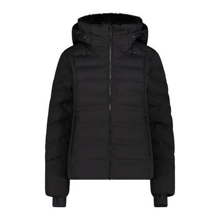 Skijacken Damen - CMP W Jacket Fix Hoody Ski - Black