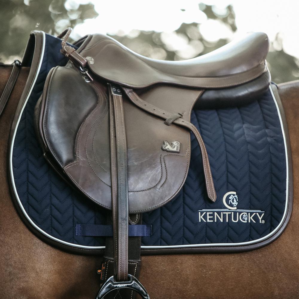 Sottosella da salto Kentucky Fishbone Leather 2/3