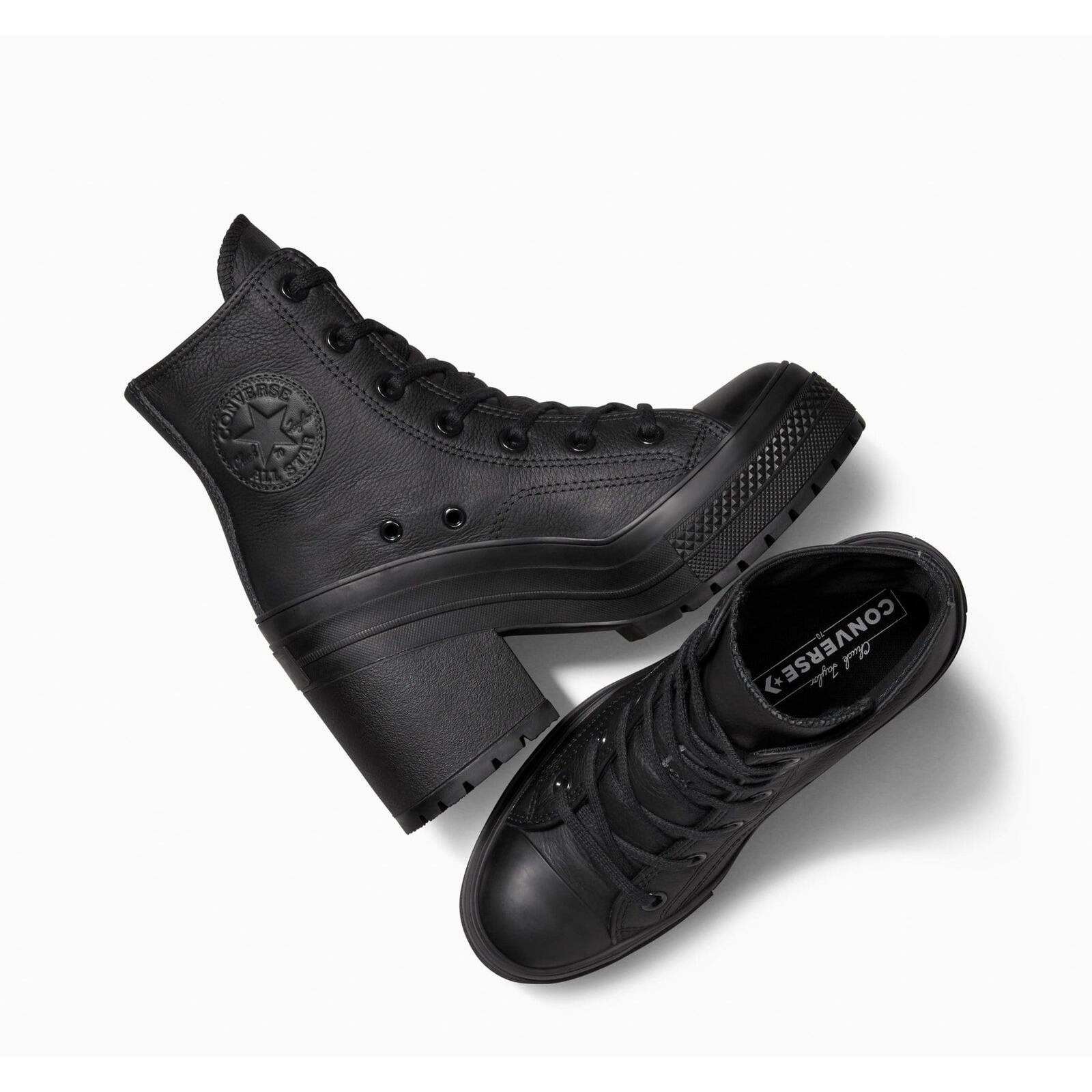 Botas Converse Chuck 70 De Luxe Heel, Preto, Unissex 2/5