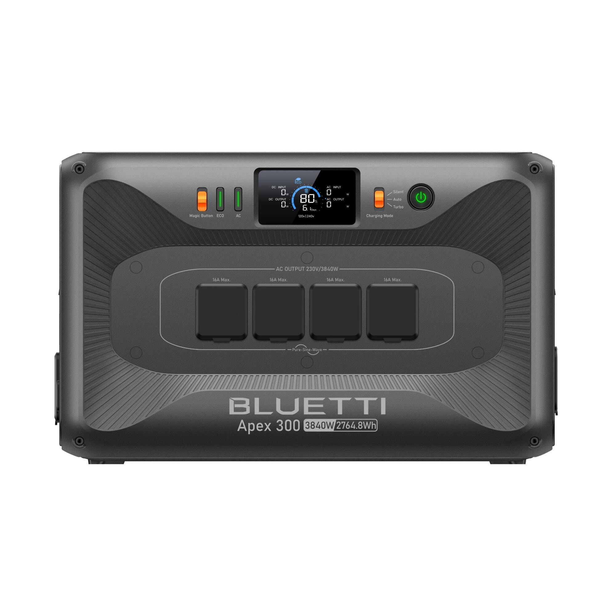 Bluetti - Bluetti Générateur Solaire Apex 300,2764,8wh+bypass 12kw,pour Maison Camping-car - Batterie - Gris - No Size - Decathlon
