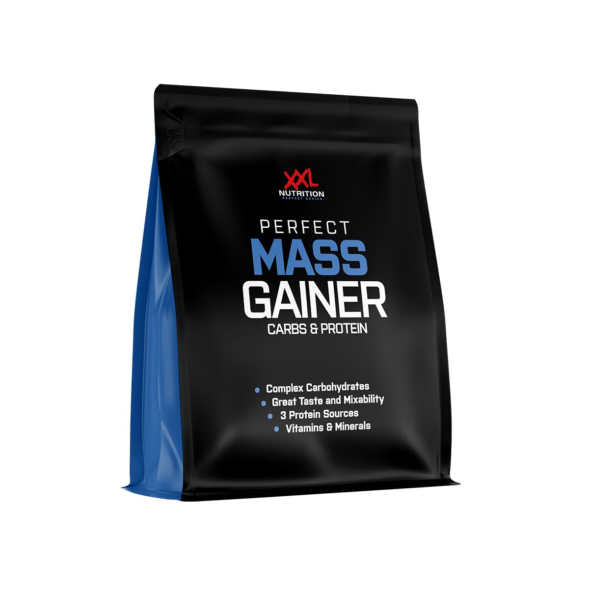 XXL NUTRITION Perfect Mass Gainer - Weight Gainer - Chocolade - 5000 gram (50 shakes)