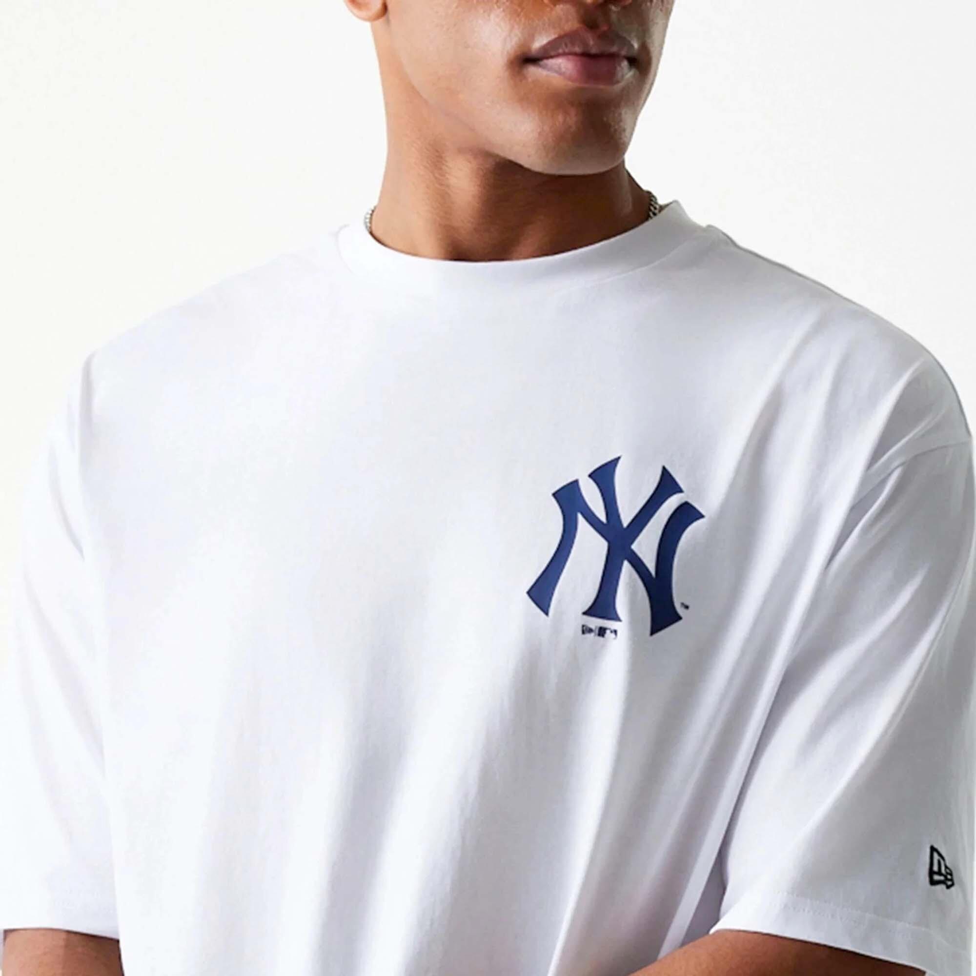 T-shirt MLB New York Yankees New Era Food Graphic Blanc 5/5