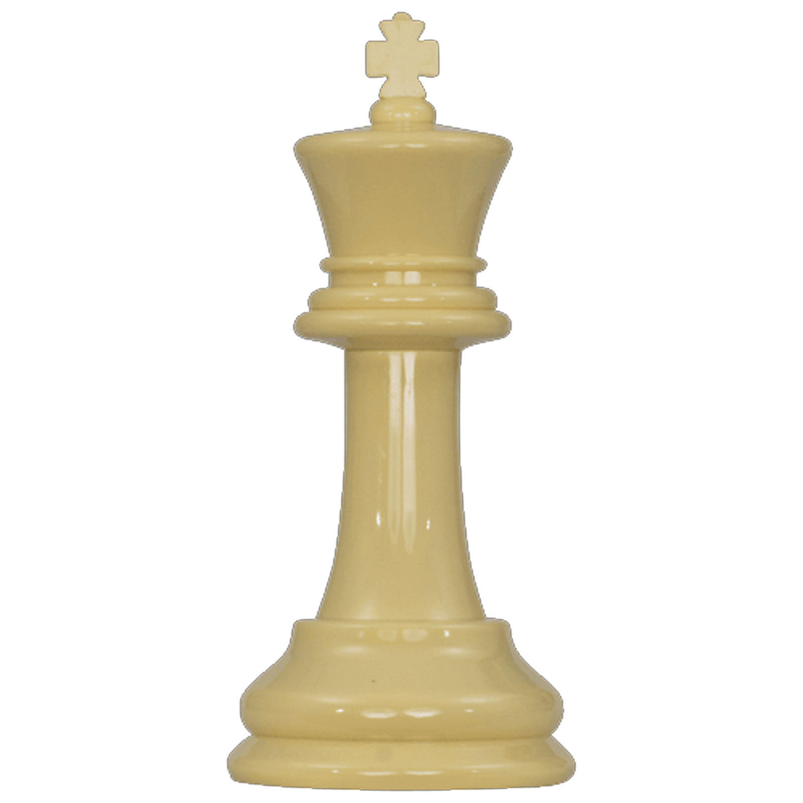 Plastic White King - From a 20cm Set
