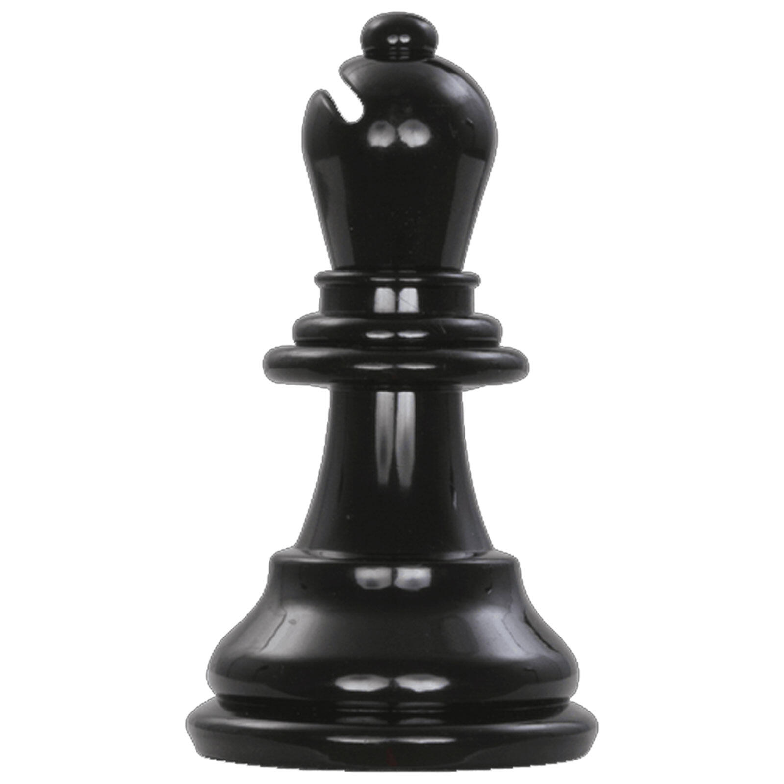 Plastic Black Bishop - From a 20cm Set
