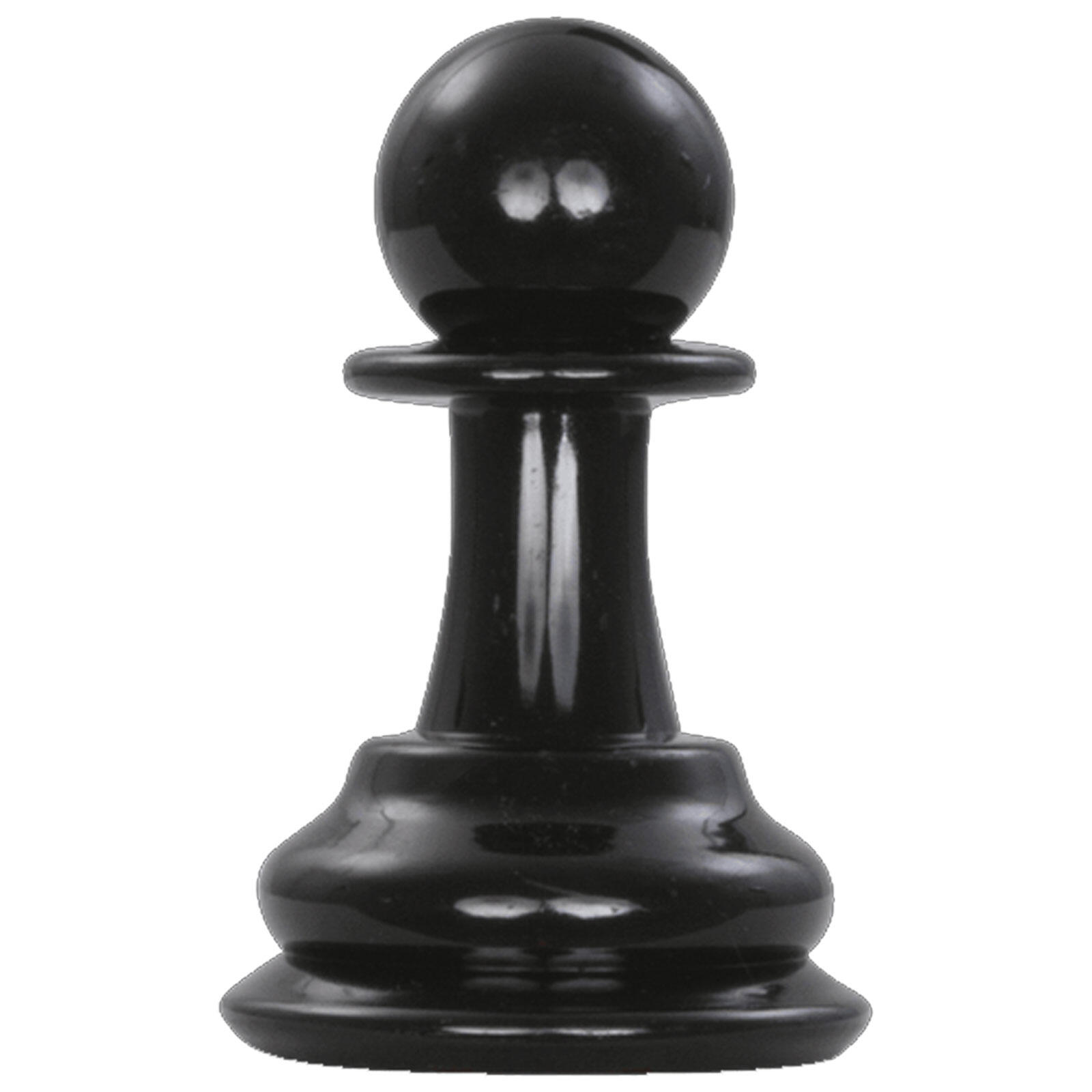Plastic Black Pawn - From a 20cm Set