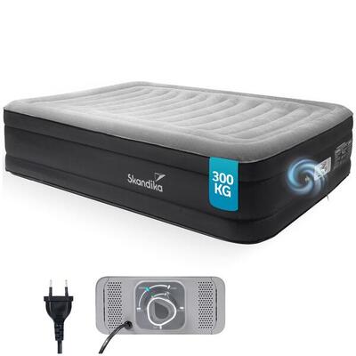 Materasso ad aria doppio Sveja Premium - gonfiabile - pompa integrata