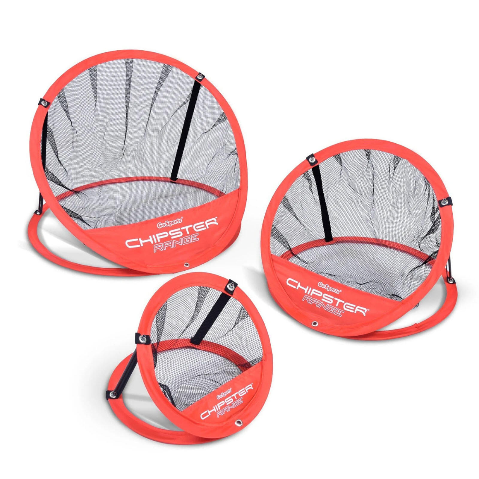 3 Target Chipster Range Golf Chipping Training Nets with Case